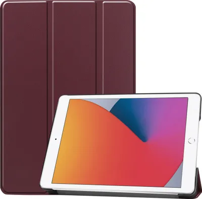 Produktbild von imoshion Trifold Klapphülle iPad 9 (2021) 10.2 Zoll / iPad 8 (2020) 10.2 Zoll / iPad 7 (2019) 10.2 Zoll - Bordeaux