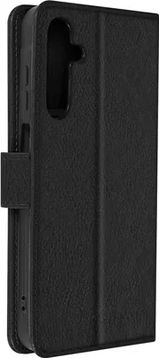 Produktbild von Avizar, Kunstlederetui mit Standfunktion Samsung A05s, Schwarz