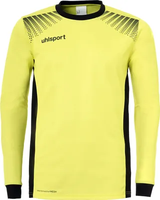 Produktbild von Uhlsport Fußball Goal Torwartshirt Kinder Langarm Trikot gelb schwarz Gr 128