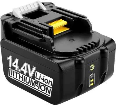 14,4V 5,0Ah Ersatzakku mit LED-Anzeige für Makita BL1430