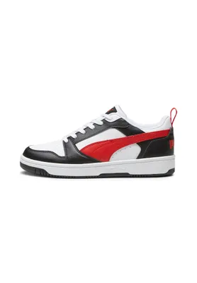 Produktbild von Puma Rebound v6 Low White-For All Time Red-Black Größe EU 42,5