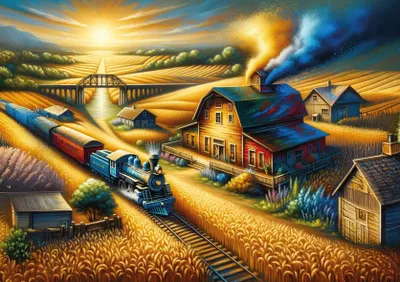 Obrázok produktu pre Umelecké puzzle - Jesenná cesta - 260 dielov