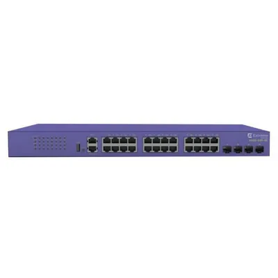 Imagen del producto de Extreme Networks ExtremeSwitching X435, conmutador gestionable, Gigabit Ethernet (10/100/1000), compatible con alimentación a través de Ethernet (PoE), para montaje en rack