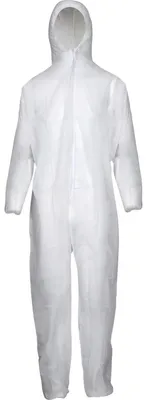 Produktbild von Asatex Schutzoverall, PP, 50g/qm, weiß, Gr.L