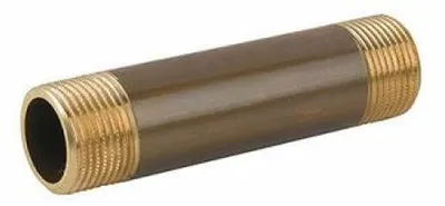Image de Bouteille en laiton brillant, diamètre 1 x 50