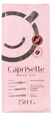 Produktbild von Gemahlener Kaffee Caprisette Dolce Vita, 250 g