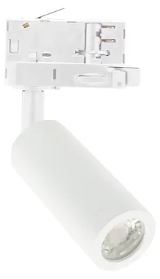 Produktbild von Spectrum 3-Phasen-Stromschiene Strahler Madara Slim Weiß max. 25W GU10 MR11 schwenkbar