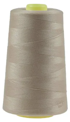 4572m Polyester Overlock Garn zartes graubeige