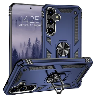 Produktbild von Armor Outdoor Handyhülle für Samsung Galaxy S24 Handy Panzer Case Cover Schutzhülle Farbe: Blau