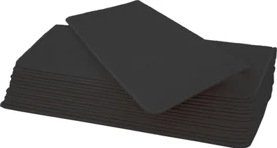 Obrázek produktu pro sada 15 rohoží na schody HWC-G49, sada rohoží na schody, 65x25cm  obdélníková, černá-antracitová