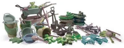 Produktbild von Dantoy Green Bean Sand- und Wasserspielset 80-teilig umweltfreundlich