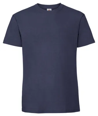 Immagine prodotto di Fruit of the Loom - Maglietta "Iconic 195" per uomo/donna Unisex LT6282 (3XL) (blu navy)