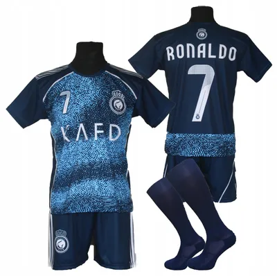 Obrázok produktu pre Športová súprava RONALDO, futbalová súprava AL NASSR, tmavomodrá - BG 140