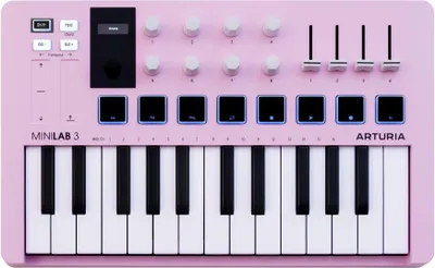 Obrázok produktu pre Arturia MiniLab 3 Rose Quartz MIDI keyboard