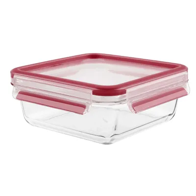 Image de Tefal K30103 Masterseal verre farine alimentaire 0.9L rouge