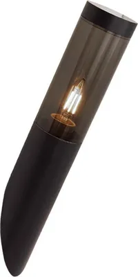 Produktbild von Außenbeleuchtung - E27 Wandleuchten - IP44 - Schwarzes Gehäuse