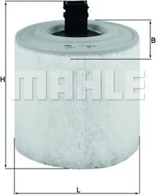 Produktbild von Luftfilter KNECHT LX 3015/16
