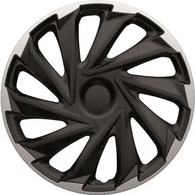 Produktbild von Radzierblende Misano  silber/schwarz 15 Zoll ABS Line