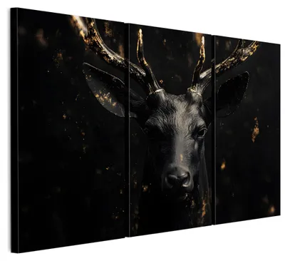 Produktbild von LUMASOUL Wandbilder 3er Set für Wohnzimmer 90x60 cm3-teiliges Leinwandbild für Schlafzimmer Flur Büro und Küche