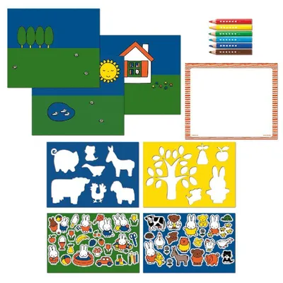 Produktbild von Miffy 17022, Bastelset für Kinder, 3 Jahr(e), Mehrfarbig