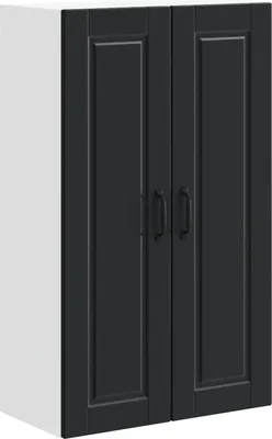 Immagine prodotto di vidaXL Armadio a muro PORTO Nero 60 x 31 x 100 cm in materiale derivato dal legno