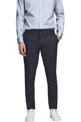 Obrázok produktu pre Pánske elegantné nohavice Jack&Jones Roy s lemom DE 54