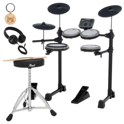 Immagine prodotto di Set di batteria elettronica Pearl E-Drum ERS-1000 eRoadshow con portachiavi