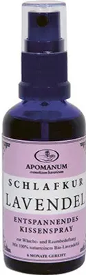 Produktbild von Apomanum - Schlafkur Lavendel Raum- und Kissenspray - 50ml