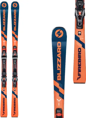 Produktbild von Blizzard Firebird HRC 174 cm + XCELL 14 - Herren Skier Racing Ski Rennski