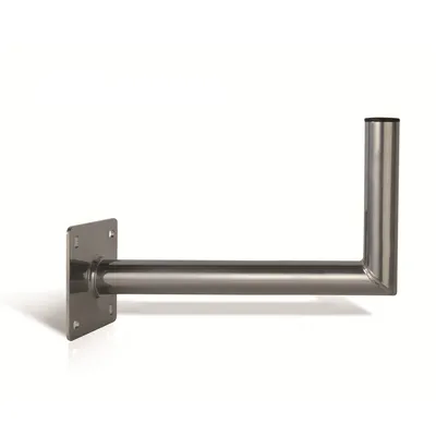 Produktbild von ALU Winkel Wandhalterung 450mm Ausladung 250mm Höhe 48mm Rohrdurchmesser