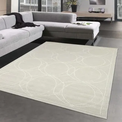 Produktbild von Orienttepich mit schönen Ornamenten | In- & Outdoor | in creme Größe - 200 x 290 cm