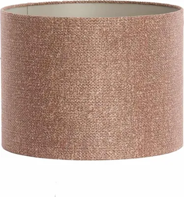 Produktbild von Light & Living - Lampenschirm Brandy - Braun - 30x30x21cm - Stoffschirm für E27