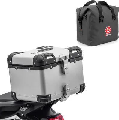 Produktbild von Set Motorrad Aluminium Topcase 45L + Innentasche Dry Bag passend für B