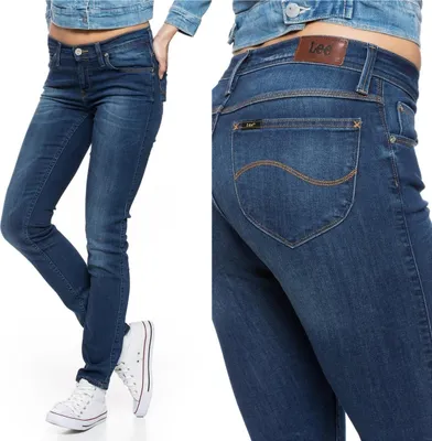 Produktbild von LEE, Damen Jeanshose, Skinny fit, JADE, W24 L31, Blau, Jeans, baggyjeans, buggy