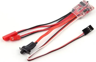 Productafbeelding van RC ESC 20A borstelmoterregelaar met rem voor RC-auto/boot/tank