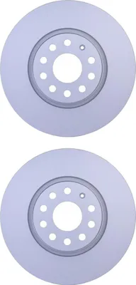 Produktbild von 2 Bremsscheiben innenbelüftet Ø 65 mm 25 mm HELLA passend für u.a. AUDI A3