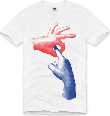 Produktbild von style3 Fingerzeig T-Shirt Herren money geste  grafik cool shot print druck tattoo
