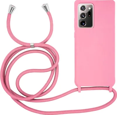 Produktbild von Handykette für Samsung Galaxy Note 20 Ultra - Handyhülle mit Schnur Cover in Rosa