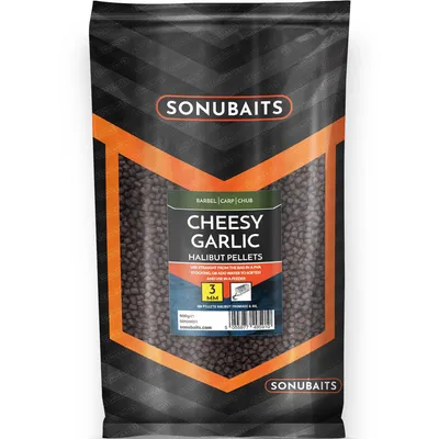 Obrázok produktu pre Sonubaits Cheesy Garlic Halibut Pellets - 3mm
