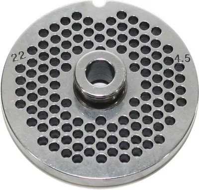 Immagine prodotto di Griglia in acciaio inox da 4,5 mm per tritatutto reber n°22 Reber 4714 A/4
