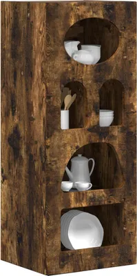 Zdjęcie produktu dla vidaXL Kredens dąb wędzony 40 x 35 x 100,5 cm materiał drewnopochodny