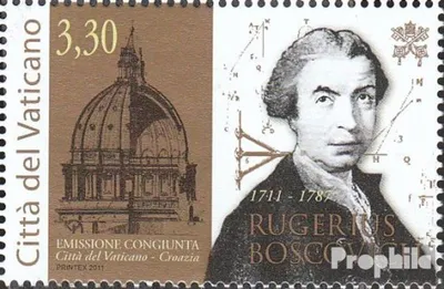 Produktbild von Briefmarken Vatikanstadt 2011 Mi 1720 (kompl.Ausg.) postfrisch R. J. Boskovic