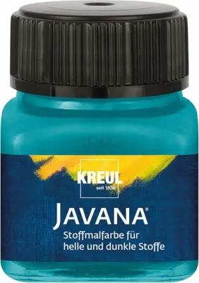 Zdjęcie produktu dla Kreul Javana Farba do tkanin Turquoise 20 ml 1 szt.