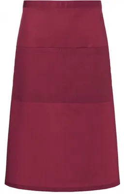 Produktbild von Karlowsky - Bistroschürze, Doppeltasche LT4477 (Einheitsgröße) (Bordeaux)