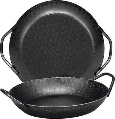 Produktbild von Turk 65930, Rund, Allzweckpfanne, Schwarz, Eisen, 28 cm, 1,6 kg