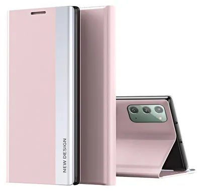 Immagine prodotto di Custodia Galaxy Note 20, Custodia magnetica in Finto cuoio con funzione stand per Samsung Galaxy Note 20 Rosa