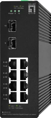 Zdjęcie produktu dla LevelOne IGS-2110, Zarządzany, L2, Gigabit Ethernet (10/100/1000), Pełny dupleks