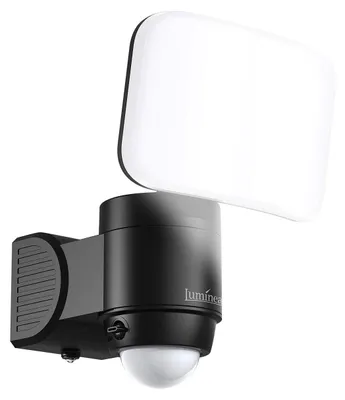 Produktbild von Luminea Aussenleuchte: Kabelloser LED-Außenstrahler mit PIR-Bewegungsmelder, 300 lm, IP44 (Lampe mit Bewegungsmelder, LED Strahler mit Bewegungssensor, außen)