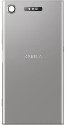 Produktbild von Original Sony Xperia XZ1 Backcover Akkudeckel Silver Akzeptabel + Ladebuchse USB C
