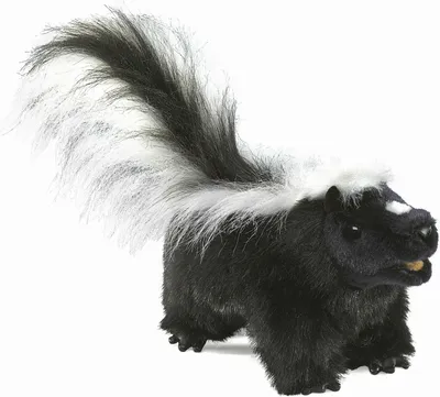 Produktbild von Folkmanis 2250 Handpuppe Stinktier / Skunk